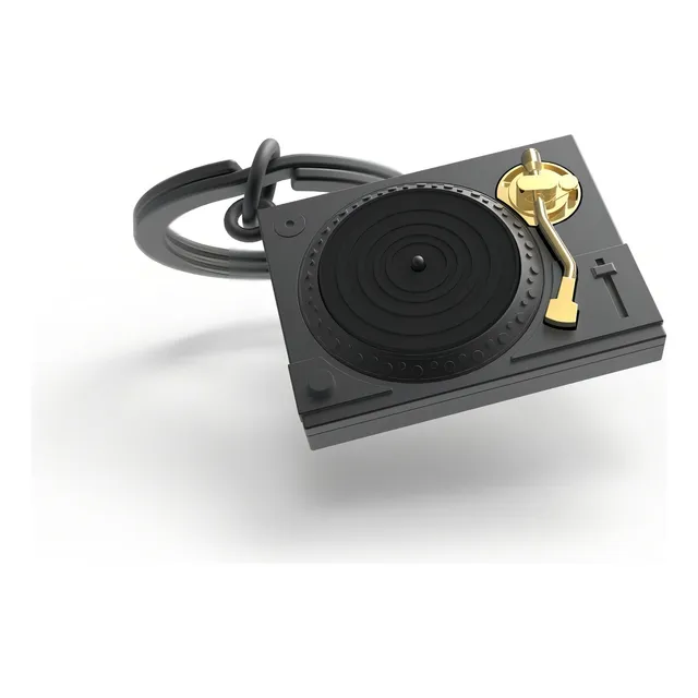 Laa Llavero Tornamesa Negra Technics 1200 Dj Pioneer Stanton