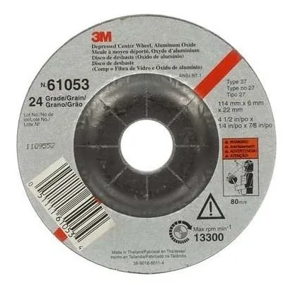 Disco De Desbaste Esmerilar 4 1/2x1/4x7/8 Pn61053 3m