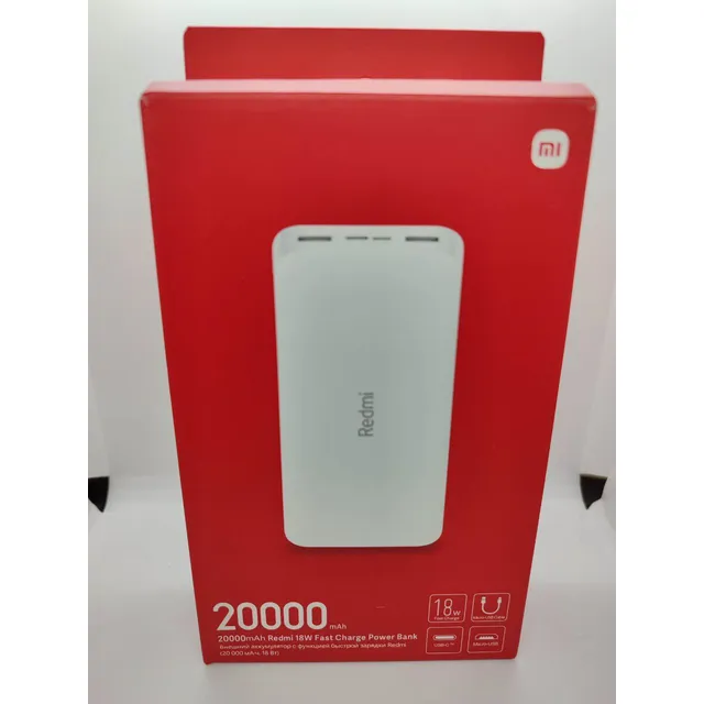 Power Bank-batería Portátil 20000mah Xiaomi 18w