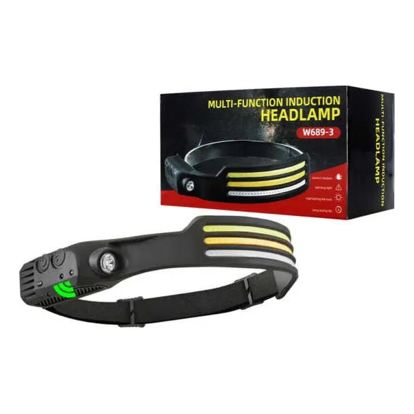 Lampara De Cabeza Tira Led W689-3 Color Blanco Amarillo Rojo