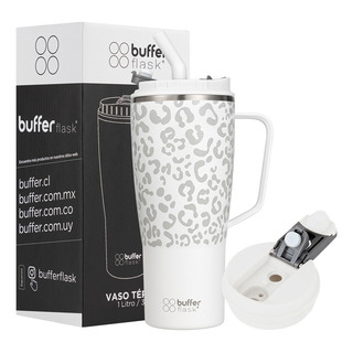 Vaso Termico Mug Tumbler Buffer 1lt Acero Inox Frio Calor Ice Leopard Vaso Termico Mug Tumbler Buffer 1lt Acero Inox Frio Calor Ice Leopard