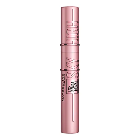 Máscara De Cíliosescova Flexível, Alongamento Sem Limites Com Extrato De Bambu E Fibras, Impacto De Todos Os Ângulos, Preto, Lash Sensational Sky High Maybelline Ny, 7,2ml Very Black