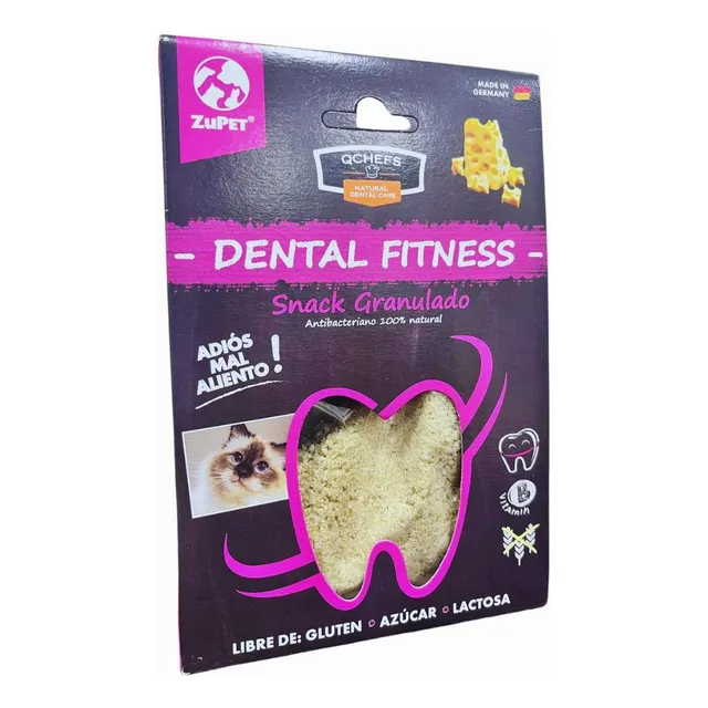 Snack Qchefs Dental Granulado Gato 80gr. Np