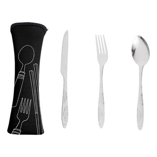Utensílios De Acampamento Colher Garfo Faca Combo Metal Utensílios De Acampamento Colher Garfo Faca Combo Metal