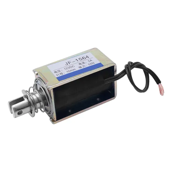 Electroiman Solenoide 12 V 55n Corriente Continua Movimiento