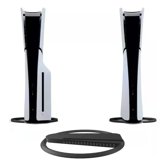 Soporte Base Vertical Para Ps5 Slim Con Rejillas Ventilación