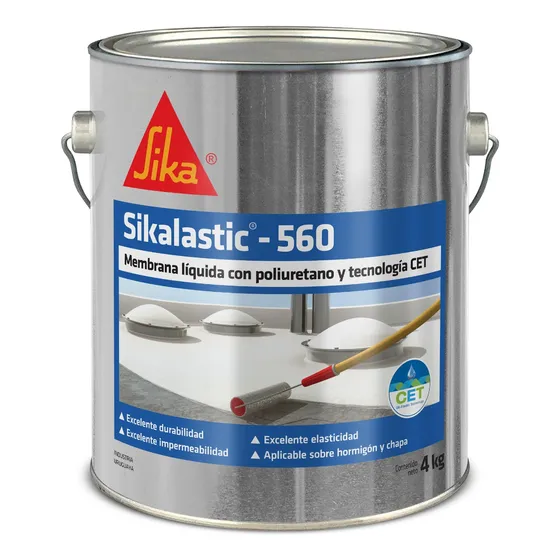 Sikalastic 560 Membrana Liquida Con Poliuretano 4 Kgs
