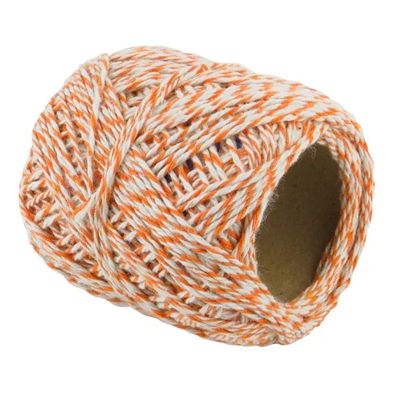 Hilo Algodon 1mm Bicolor 30gr Manualidades Deco X 2 Rollos