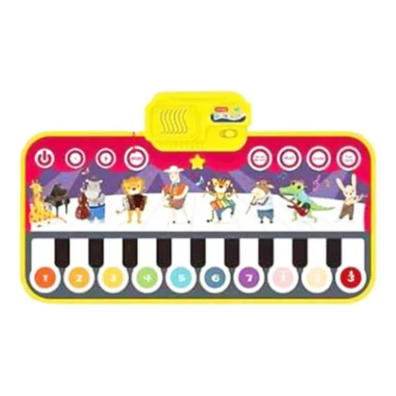 Alfombra Musical Bebe Piano De Animales Artistas