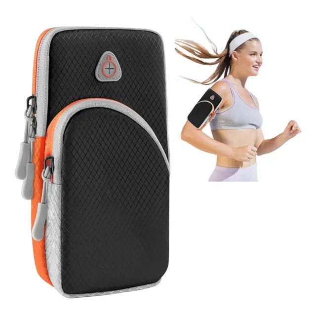 Mini Bolsa Porta Celular Para Hacer Ejercicio Correr Brazo R