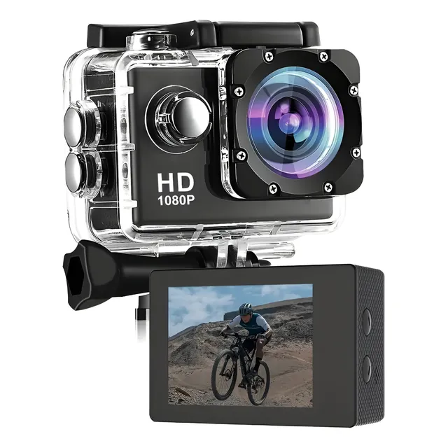 Cámara Deportiva Tipo Gopro Full Hd 1080p Sumergible 30 M