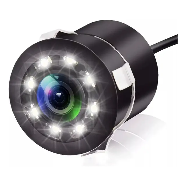 Camara Reversa Carro Vision Nocturna 180 Grados Agua + Broca
