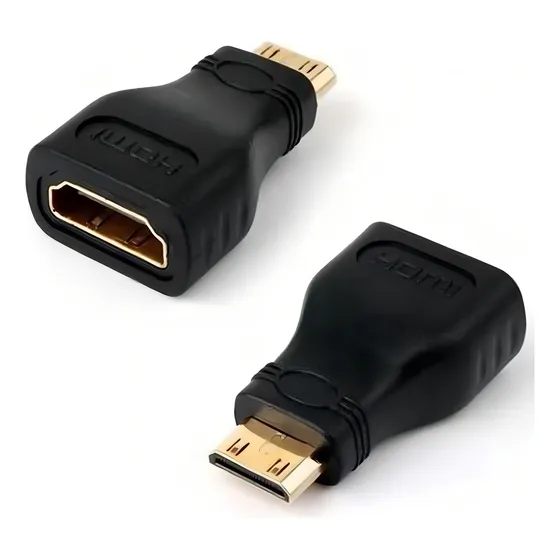 Adaptador Hdmi Hembra A Mini Hdmi Macho Para Celular Tablet