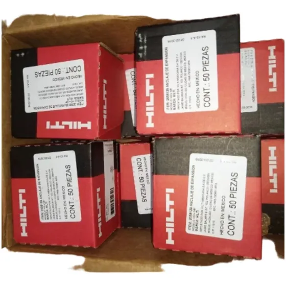 Paquete De 1500 Taquetes Hilti Hdi Originales De 3/8