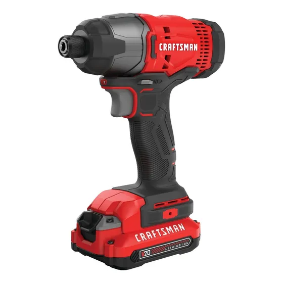 Destornillador De Impacto 1/4  Inalámbrico Craftsman V20