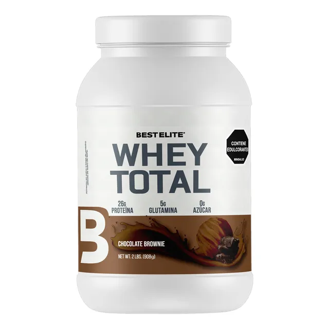 Whey Total 2 Lb De Best Elite 100% Pure Protein Gold Smart 2 Libras 2lb Proteina Limpia