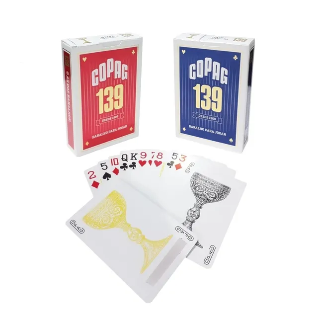 2 Baralho Copag 139 Jogo Cartas Profissional Original Naipe