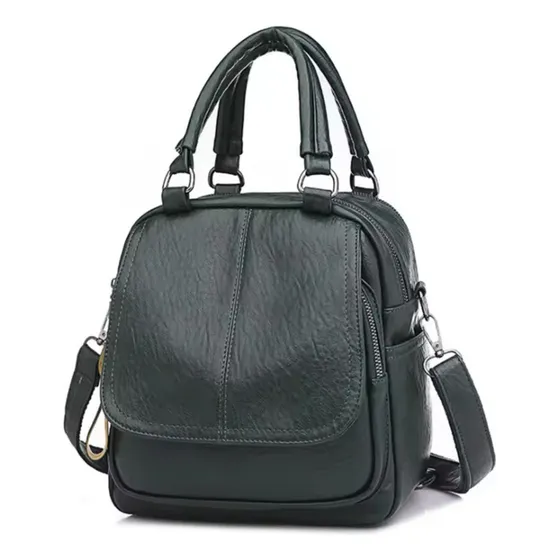 Mochila Dama Eco Cuero Bolso De Mujer Cartera Cod 77