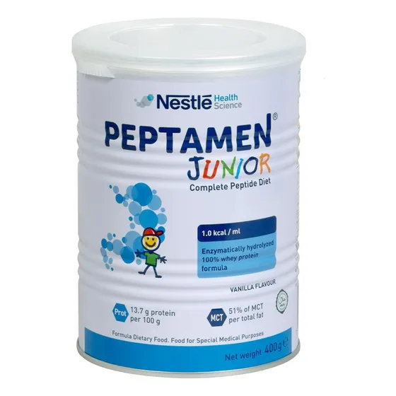 Peptamen Junior - Baunilha -2 Lata  400g - Frete Grátis 