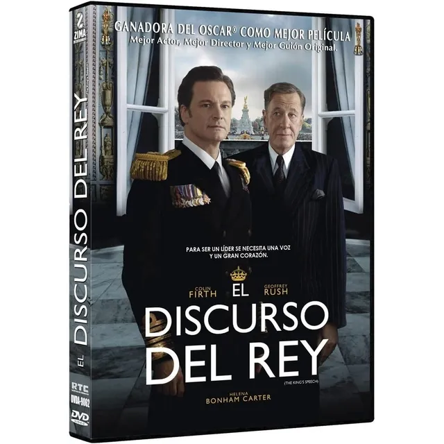El Discurso Del Rey Dvd Película Nuevo