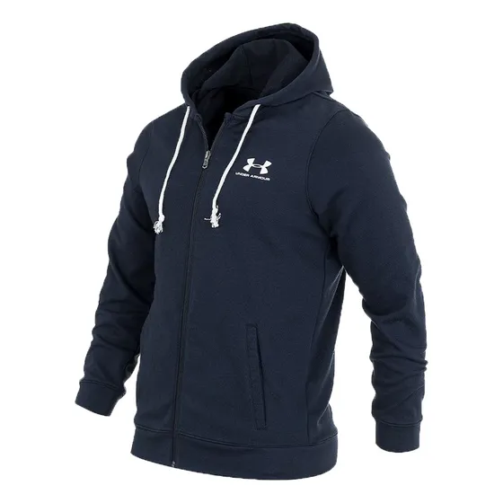 Campera Under Armour Lifestyle Mujer Rival Terry Negro Ras