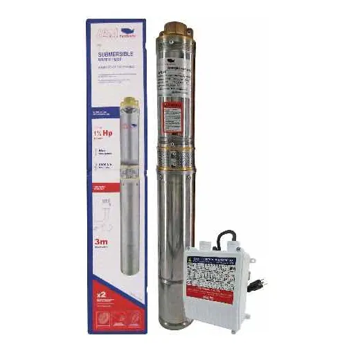 Bomba De Agua Sumergible 4  2hp 110v/60h Usa Hardware