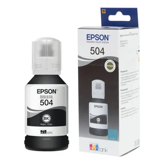 Tinta Epson Original 504 P/ L4160 L4260 L6171 L6270 L14150