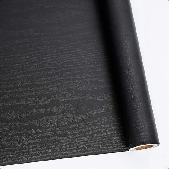 Papel Tapiz Autoadhesivo De Pvc Madera Adhesivo 45cm X 10m
