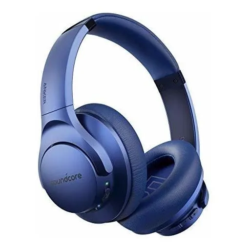 Audífonos Soundcore Life Q20 Inalámbricos De Diadema -azul