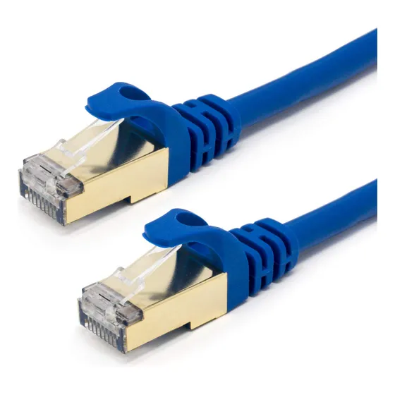 Cable De Red Rj45 Cat8 Patch Cord 1m 100% Cobre 