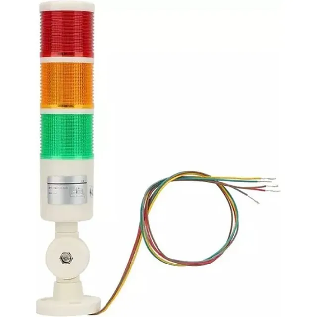 Semaforo + Buzzer Indicador Industrial Seguridad Maquinas