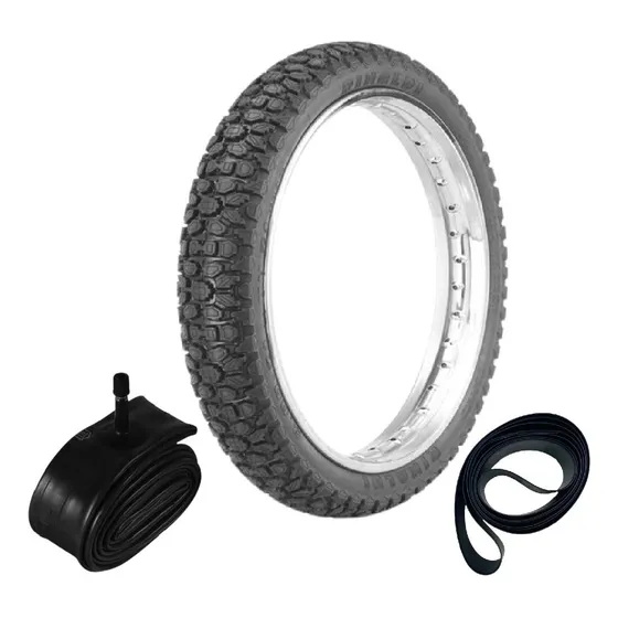 Pneu 410-18 60r Wh21 Rinaldi + Camara + Cinta