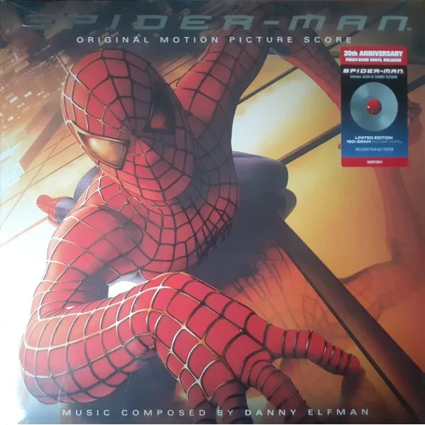Spider Man Danny Elfman Soundtrack Limited Edition Vinilo