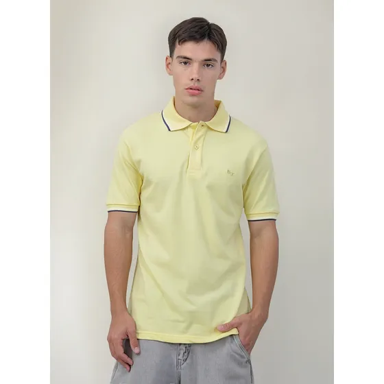 Chomba Howard Manga Corta Modelo 101 Algodón Celeste Hombre