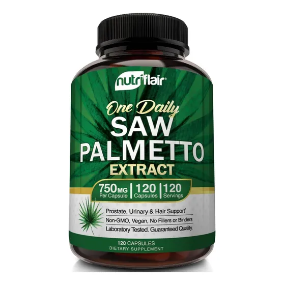 Suplemento Nutriflair Fuerza Extra Saw Palmetto 500 Mg