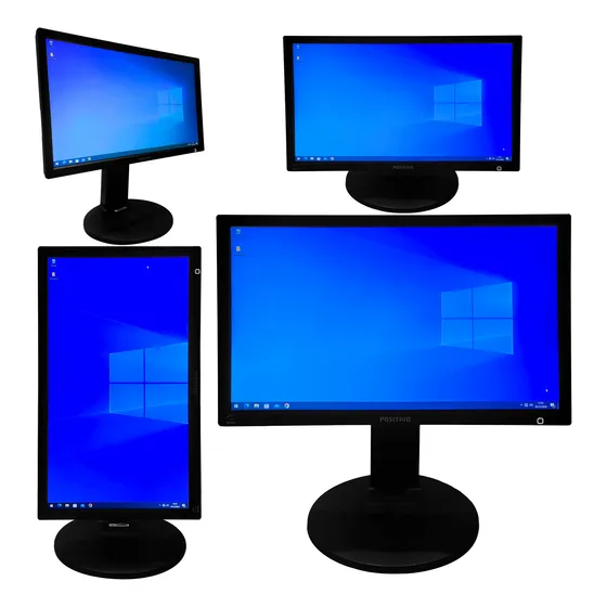 Monitor LG Positivo Flatron E2011p 20  Monitor Preto Oferta!