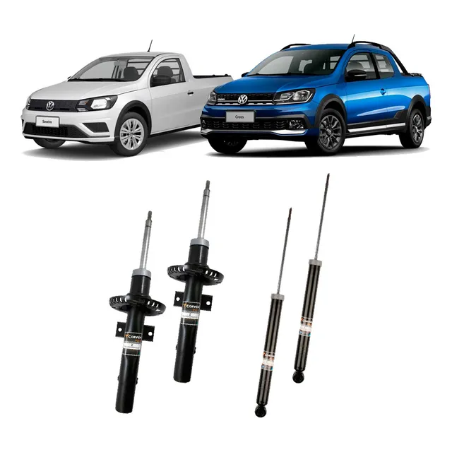 Kit 4 Amortiguadores Volkswagen Saveiro G5 G6 G7