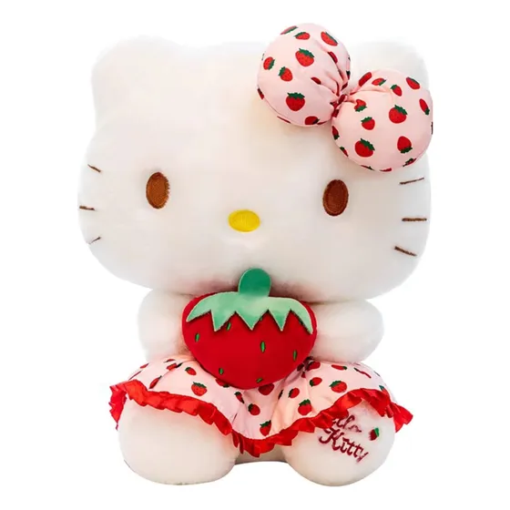 Peluche Hello Kitty Frutilla Grande Excelente Calidad