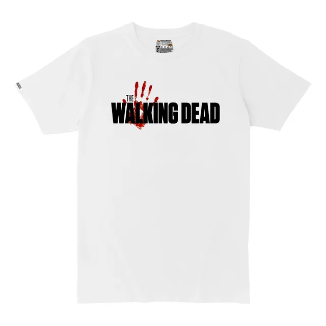 Camiseta Cuello Redondo The Walking Dead Logo Series Tv Ink