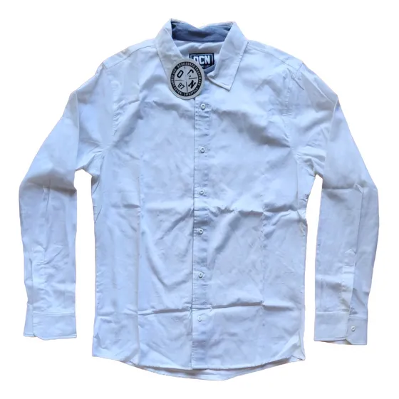 Camisa Mangas Largas Blanca Ocn Extreme Life Hombre
