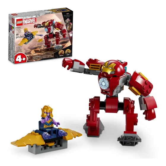 Lego Marvel Iron Man Hulkbuster Vs. Thanos 76263 Set De Jugu