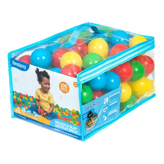 Pelotas X100 Intex Pelotero Bebe Mvd Kids