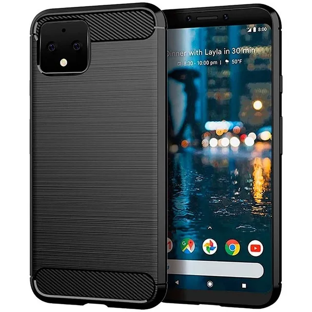 Funda Antigolpe Tpu Carbono Para Google Pixel 4 4a 5a 6 Pro