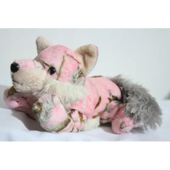 Peluche Camo Wild 25cm Zorro Caja(46)