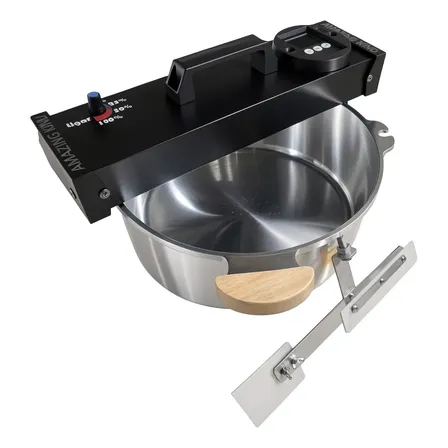 Panela Mexedora Faz Até 14 Latas De Leite Condensado Inox Preto