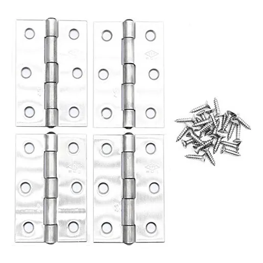 Bisagras Liberty De Acero Inoxidable De 2.5 Pulgadas De Gros