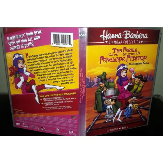 Dvd Os Apuros De Penélope - Dublagem Clássica ( 3 Dvds )