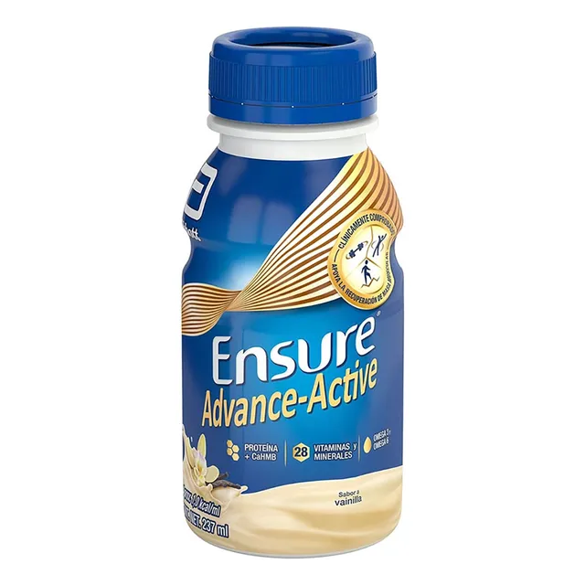 Ensure Advance 43% Menos Azúcar Vainilla Botella Con 237ml