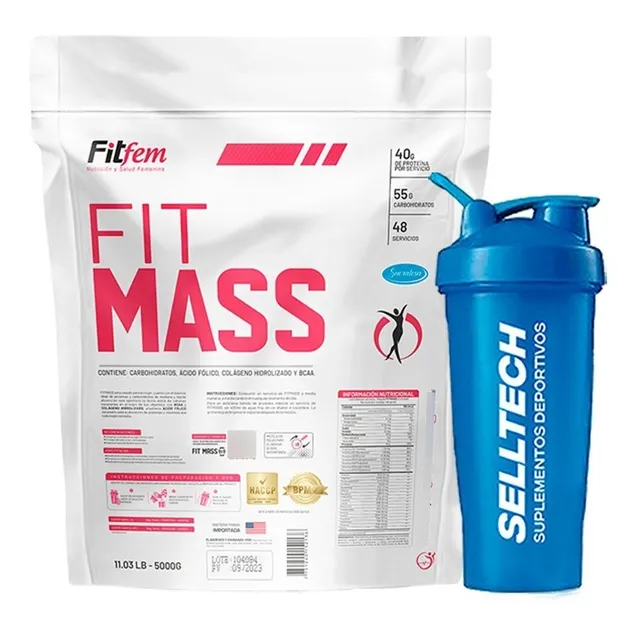      Pack Adn Pro Mass Xl 2kg Vainilla + Creadn 500gr