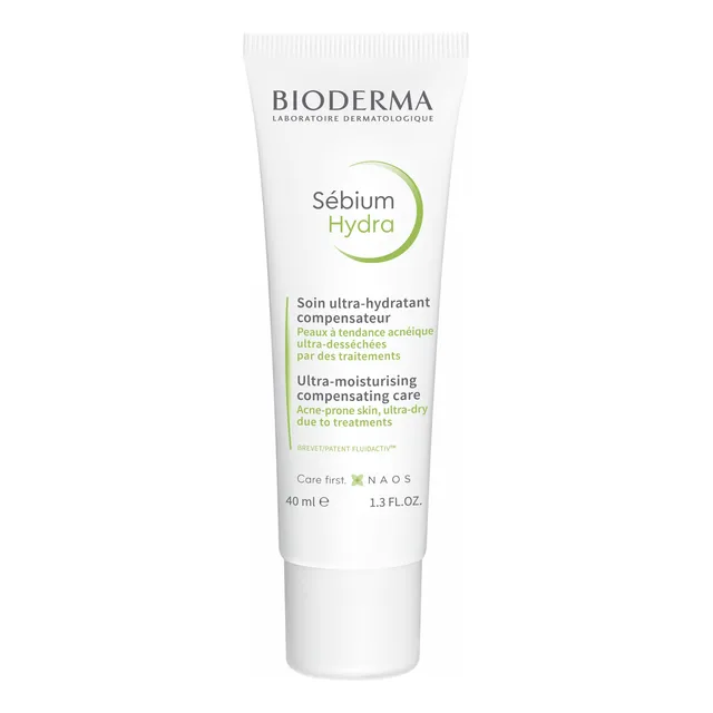 Crema Hydra Bioderma Sébium día para piel acneica de 40mL/40g +18 años